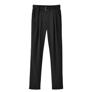 Blancheporte Jednofarebné vzdušné nohavice čierna 36