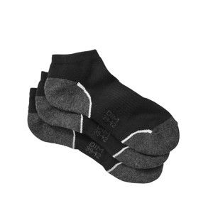 Blancheporte Športové ponožky Dim, súprava 3 párov čierna 39/42