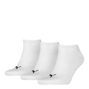 Blancheporte Krátke ponožky Sneaker Puma, súprava 3 páry, biele biela 35/38