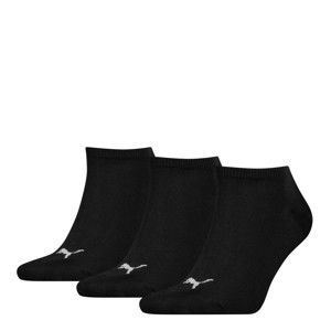 Blancheporte Krátke ponožky Sneaker Puma, súprava 3 páry, čierne čierna 43/46