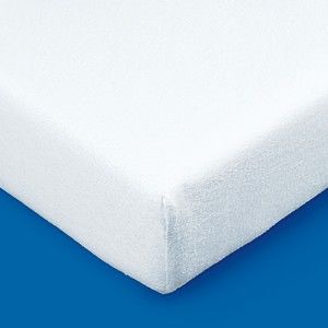 Blancheporte Meltonová absorpčná ochrana matraca 200g/m2 30 cm biela 160x200cm poťah, roh 30cm