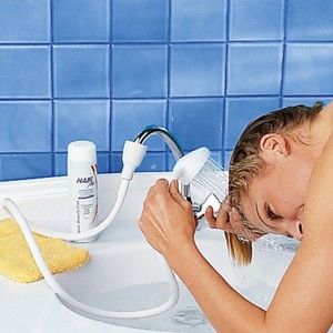 Blancheporte Umývadlová sprcha biela 2 koncovky