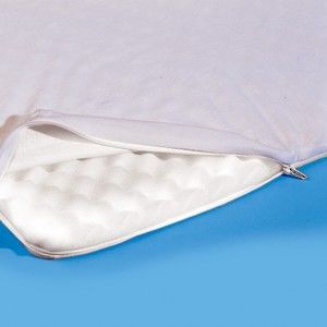Blancheporte Obliečka na posteľnú podložku biela 160x200cm