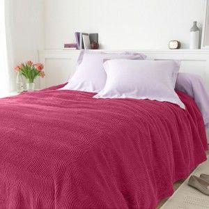 Blancheporte Prikrývka na posteľ, kvalita štandard slivková 180x250cm