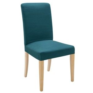 Blancheporte Pružný poťah na stoličku tyrkysová modrá sedák+operadlo