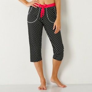 Blancheporte Pyžamové nohavice s potlačou, krátke potlač bodky 54