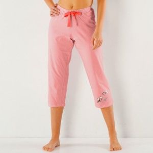 Blancheporte Krátke pyžamové nohavice ružová 34/36