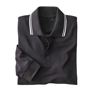 Blancheporte Pánske tričko s dlhými rukávmi antracitová 147/156 (5XL)