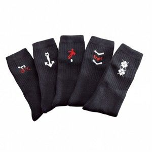 Blancheporte Športové ponožky, sada 10 párov čierna 43/46