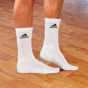 Blancheporte Ponožky Adidas, sada 6 párov biela 35/38