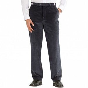 Blancheporte Menčestrové nohavice, nastaviteľný pás sivá 52