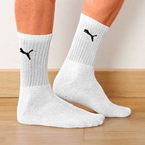 Blancheporte Športové ponožky Puma, sada 6 párov 6x biela 39/42