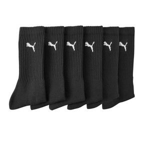 Blancheporte Športové ponožky Puma čierne, sada 6 párov 6x čierna 43/46