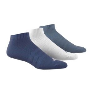 Blancheporte Neviditeľné ponožky Adidas, sada 3 párov modrá+biela 35/38