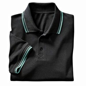 Blancheporte Pánske tričko s krátkymi rukávmi čierna 97/106 (L)
