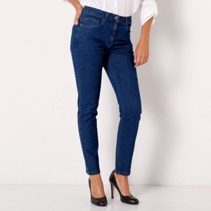 Blancheporte 7/8 strečové džínsy denim modrá 48