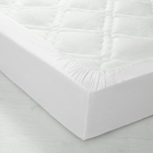 Blancheporte Džersejová napínacia posteľná plachta biela napínacia plachta 90x190cm