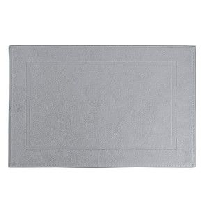Blancheporte Kúpeľňová predložka, polyester-bavlna sivá 50X75cm