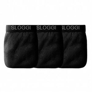 Blancheporte Midi slipy zn. Sloggi, súprava 3 ks čierna 97/102 (XL)