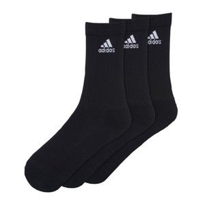 Blancheporte Ponožky Adidas, čierne, súprava 3 párov čierna 39/42