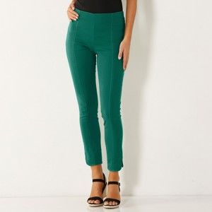 Blancheporte 7/8 ultra strečové nohavice zelená 40