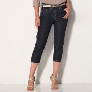 Blancheporte 3/4 džínsové nohavice modrá 44