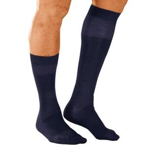Blancheporte Ponožky s masážnym efektom, 60 % vlna, 2 páry námornická modrá 35/38