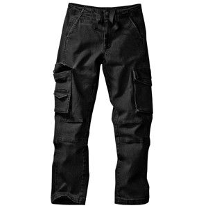 Blancheporte Džínsové nohavice s vreckami denim čierna 50