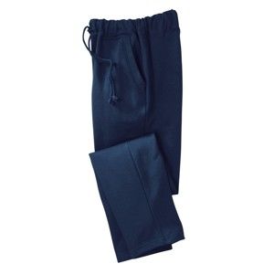 Blancheporte Meltonové nohavice, rovný spodný lem nám.modrá 48/50