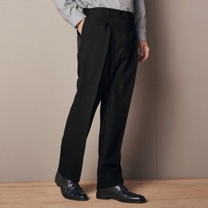 Blancheporte Nohavice s nastaviteľným pásom, polyester čierna 56