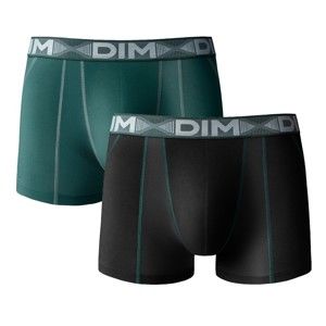 Blancheporte Boxerky 3D Flex Air Dim, 2 ks čierna/zelená XL