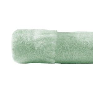 Blancheporte Mohérová vlnená deka Angora zelená 130x180cm