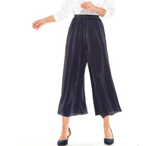 Blancheporte Široké nohavice s pružným pásom modrá 52