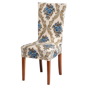 Blancheporte Poťah na stoličku s potlačou béžová s tyrkysovými ornamentm uni