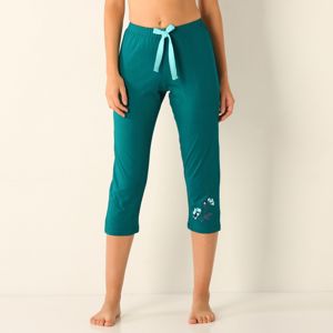 Blancheporte 3/4 pyžamové nohavice, džersej zelená 50