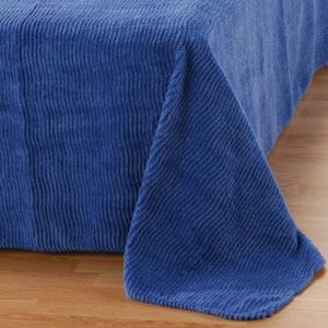 Blancheporte Prikrývka na posteľ, kvalita štandard modrá pacifik 100x150cm