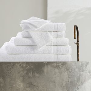 Blancheporte Kúpeľňová froté kolekcia zn. Colombine, štandardná kvalita 420g/m2 biela uterák 50x100cm+žinka