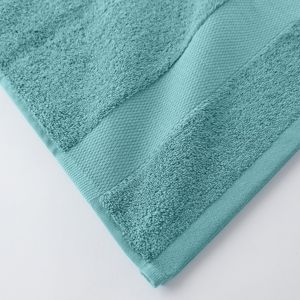 Blancheporte Mäkká froté súprava, bavlna a modal 500g/m2, zn. Colombine morská zelená uterák 50x100cm