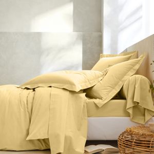 Blancheporte Jednofarebná posteľná bielizeň, zn. Colombine, biobavlna medová obliečka na valček 85x185cm