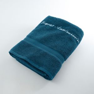 Blancheporte Froté súprava pávie modrá uterák 50x100cm+žínka