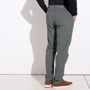 Blancheporte Chino nohavice z menčestru sivá 52
