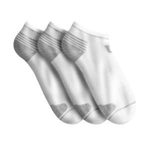 Blancheporte Nízke športové ponožky Wilson, sada 6 párov biela 39/42