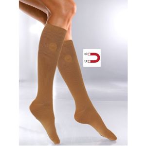 Blancheporte Kompresné magnetické ponožky (1), 1 pár béžová pár