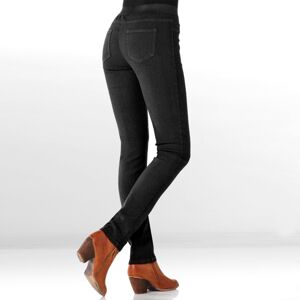 Blancheporte Pružné legínové džínsy pre vyššiu postavu čierna 36