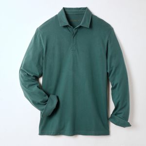 Blancheporte Jednofarebné polo tričko Öko-Tex zelená 117/126