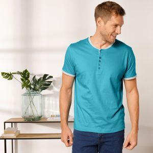 Blancheporte Jednofarebné tuniské tričko tyrkysová 137/146 (4XL)