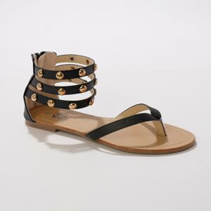 Blancheporte Žabková sandále, čierne čierna 41