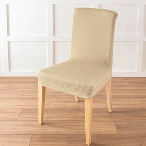 Blancheporte Jednofarebný poťah na stoličku s optickým efektom, na sedadlo a operadlo alebo l béžová sedadlo+operadlo