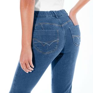 Blancheporte Úzke džínsy s push-up efektom, vysoká postava denim 50
