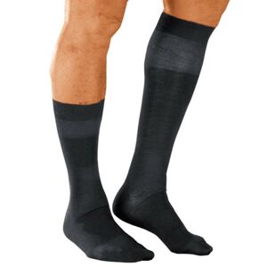Blancheporte Ponožky s masážnym efektom zo škótskej bavlny, 2 páry čierna 39/42